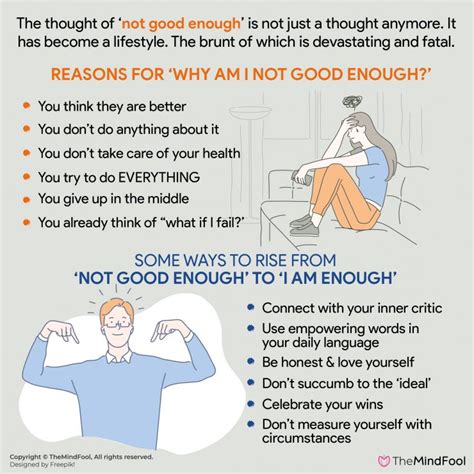 Know 11 Reasons For Why Am I Not Good Enough Themindfool