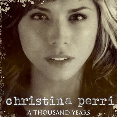 Christina Perri A Thousand Years Album Cover