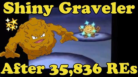 Live Shiny Graveler After Res Youtube