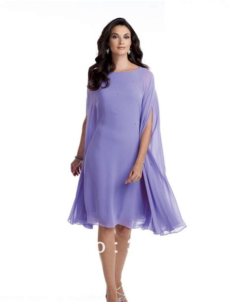 Plus Size 2016 Mother Of The Bride Dresses A Line Lavender Chiffon