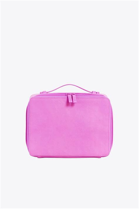Béis The Cosmetic Case In Berry Purple Makeup Organizer And Travel