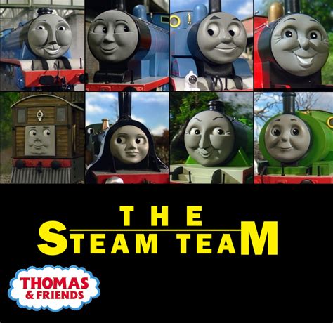 Thomas And Friends The Steam Team Collage V2 By Khalilma2023 On Deviantart
