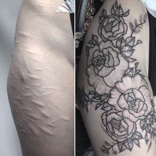 Ningún tatuador quería tapar los cortes que ella misma se hacía pero encontró uno que entendió