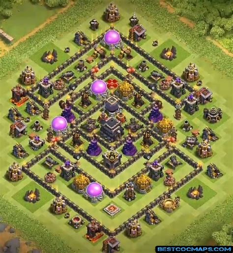 10 Th9 Farming Base Links 2022 Loot Protection Best Coc Maps