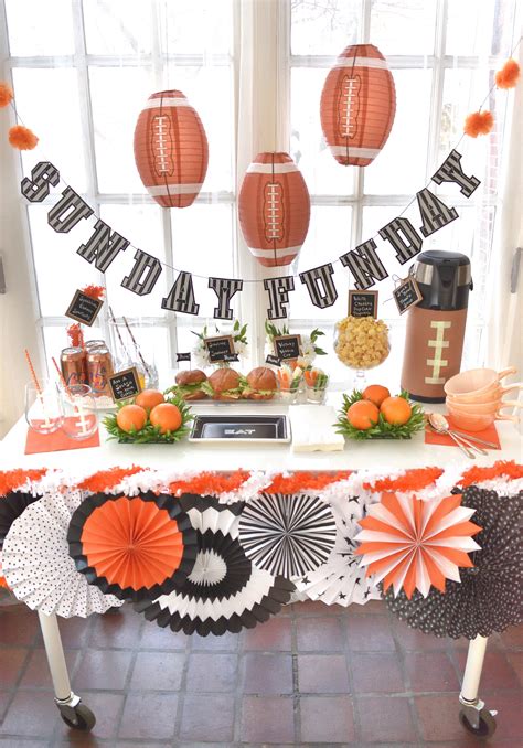 Super Bowl Party Ideas 22 Giggle Living