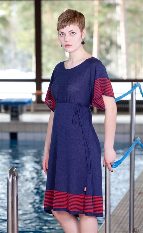 Knitted Dress Kaino Knitwear Ss12 Short Sleeve Dresses Dresses With Sleeves Knit Dress