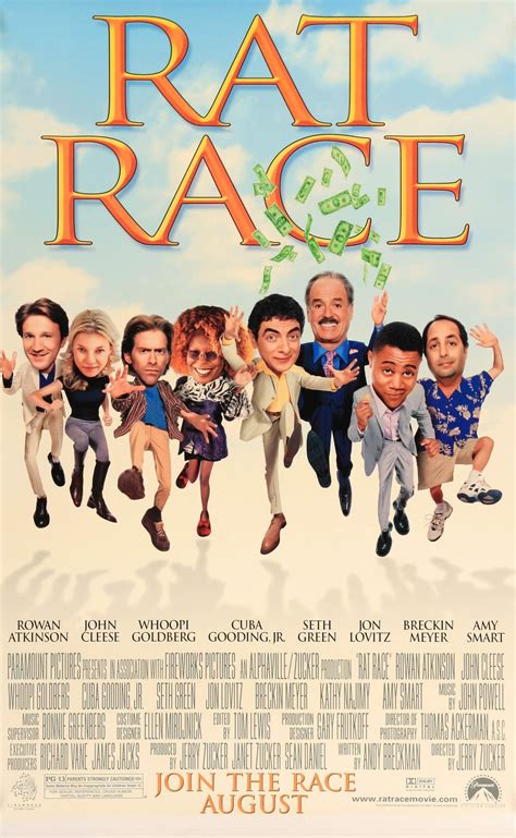 Rat Race (2001) in 2020 | Race film, Rat race, Movie posters