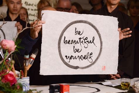 Thich nhat hanh, thénac, france. Thich Nhat Hanh's Live, Meditative Calligraphy Will ...