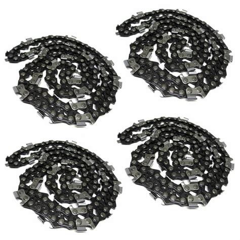 4 Pack 18 Chainsaw Chains 325 058 72dl For Echo Husqvarna