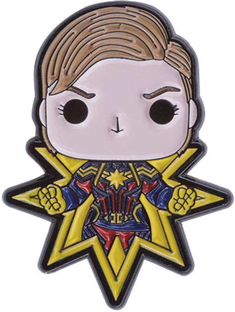Captain Marvel Pins And Badges Hobbydb