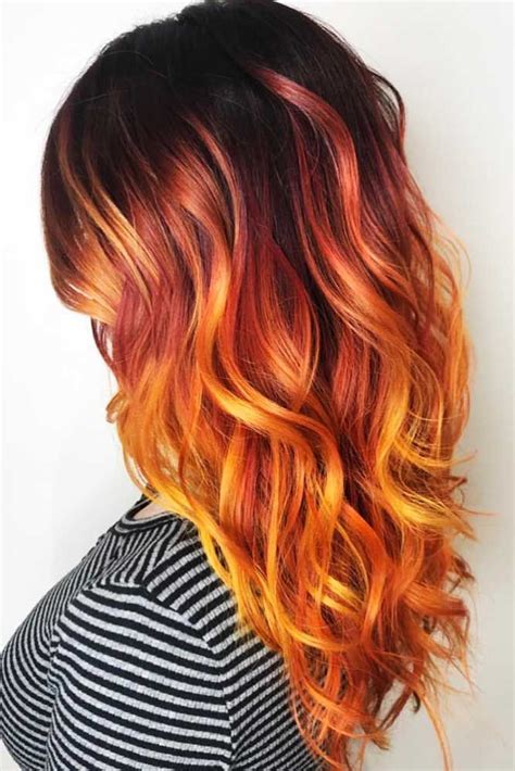 30 Burnt Orange Ombre Hair Fashion Style