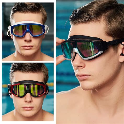 Professional Swimming Goggles For Men Swim Glasses Anti Fog Uv Protection Water Spectacle Goggle