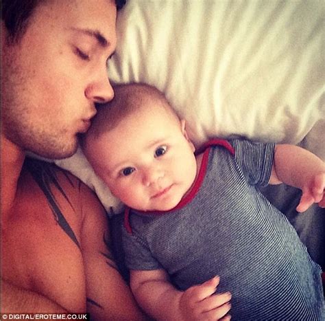 Towies Dan Osborne Shares Another Adorable Selfie With Son Teddy Daily Mail Online