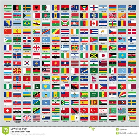 Flags Of The World A To Z World Flags With Names Flags Of The World
