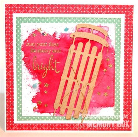 Merry And Bright Sled By Marnie Bushmole Outside The Box Dave