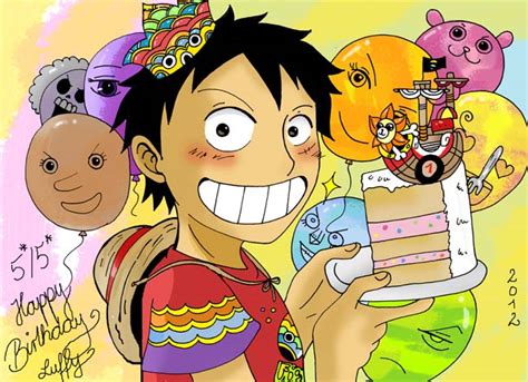 Happy Birthday Luffy By Chibi Bb On Deviantart
