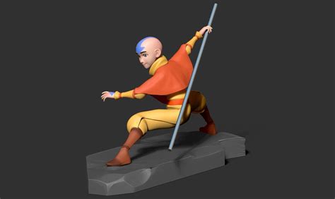 Avatar The Last Airbender 3d Print Model By Sinh Nguyen