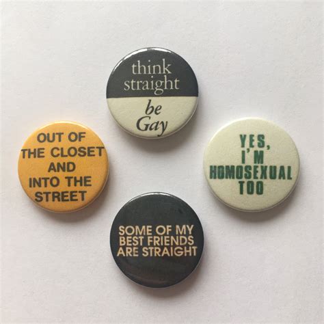 Pack Gay Pride Lgbt Lesbian Badges Pin Buttons Set Etsy