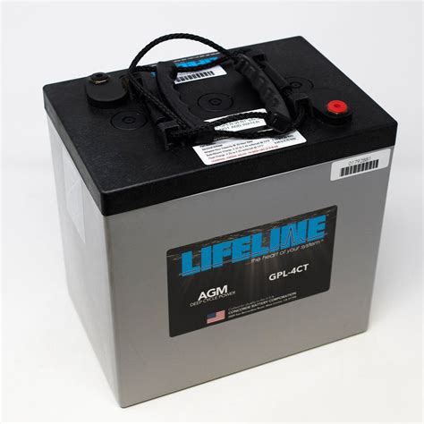 Lifeline Deep Cycle Battery Gpl 4ct 6v 220ah Dms Shop