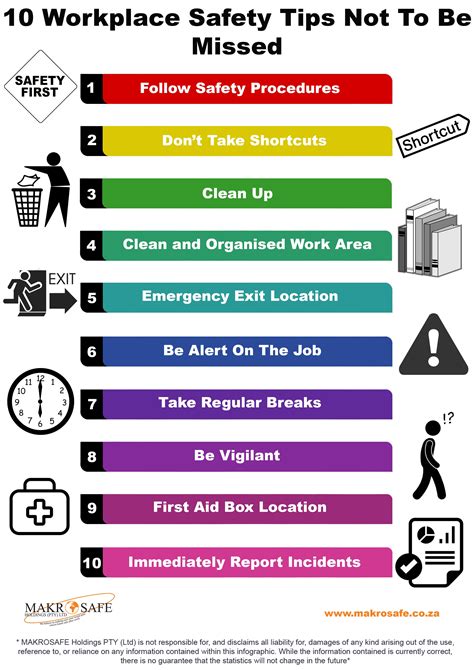 10 Workplace Safety Tips Gwg Riset