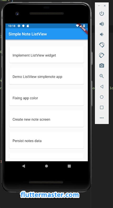 It is typically a best practice to try to work with interfaces where possible to keep your code decoupled, so that's why the view was scaffolded like that. How to make list view in card flutter - Stack Overflow