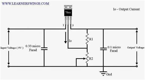 7805 Voltage Regulator Circuit