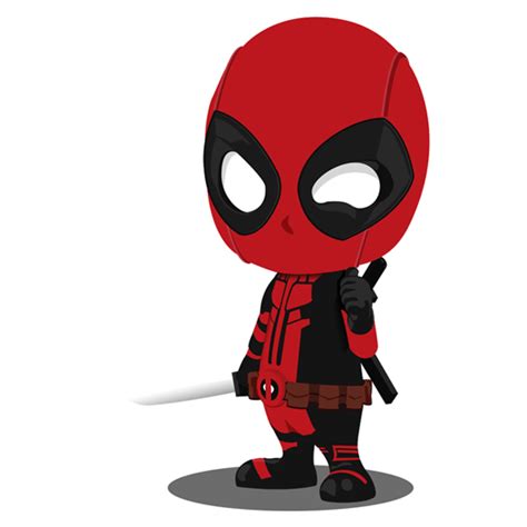 Baby Deadpool Sticker Just Stickers Just Stickers