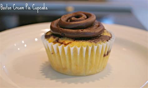 It's time again for baking bloggers, and this month's theme is cupcakes. Boston Sweet Tea Party: Cheat Sheet: Boston Cream Pie Cupcakes