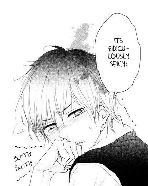 Hiren Trip Tumblr Manga Boy Blush Cute Nice Blushing Shy Kiss