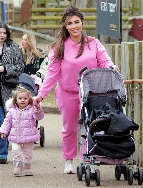Lauren Goodger Looks In Good Spirits As She Matches Outfits With Her