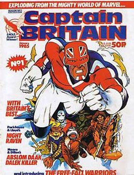 The Comic Book Price Guide For Great Britain Captain Britain Monthly