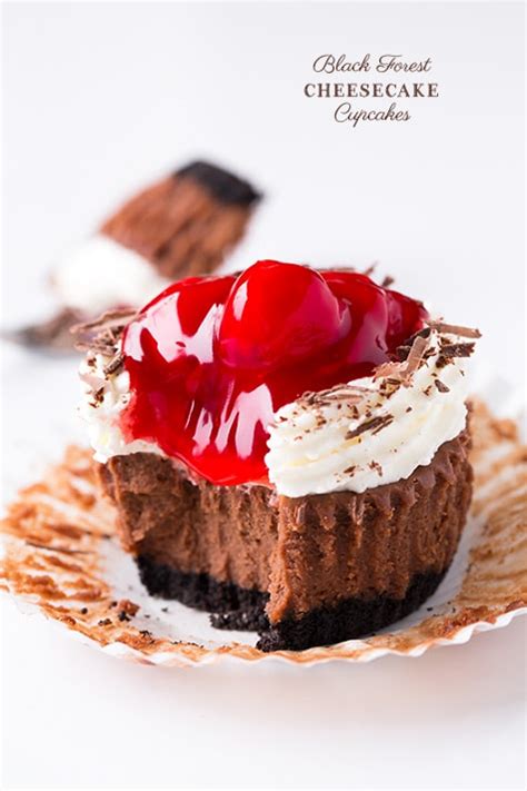 Black Forest Mini Cheesecakes Cooking Classy