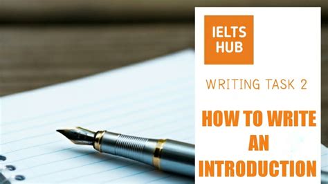 Ielts Writing Task 2 How To Write An Introduction In Writing Task 2