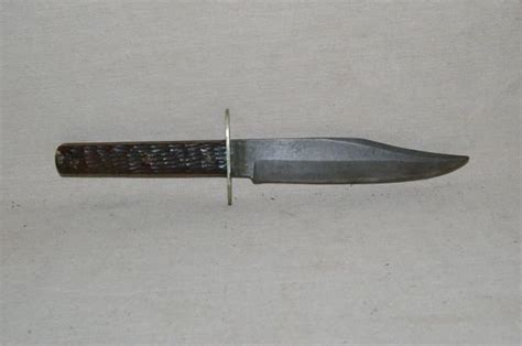 1142 Wade And Butcher Bowie Knife Sheffield England Lot 1142