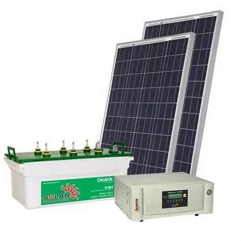 Battery Inverter Okaya Solar Panel With Battery At Best Price In Ludhiana