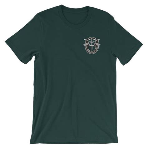 special forces crest short sleeve unisex t shirt embroidered shirt embroidered tshirt