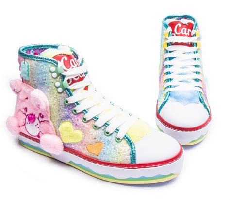 Irregular Choice Care Bears Collection Includes Outrageous Furry Shoes