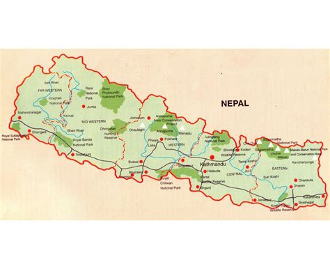 Maps Of Nepal Collection Of Maps Of Nepal Asia Mapsland Maps Of