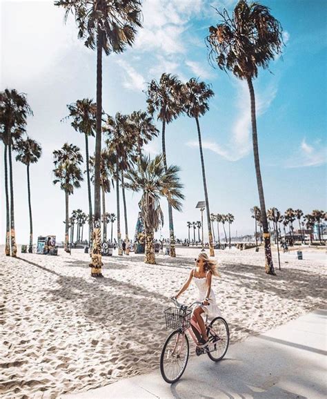 The state is blessed with over 1,100 miles of pacific coast shoreline, countless miles of arid canyon and twisted mountain road riding, vast stretches of alpine mountain roads, and some of the most appealing cities in the world. Bike ride in Venice Beach, California | California travel ...