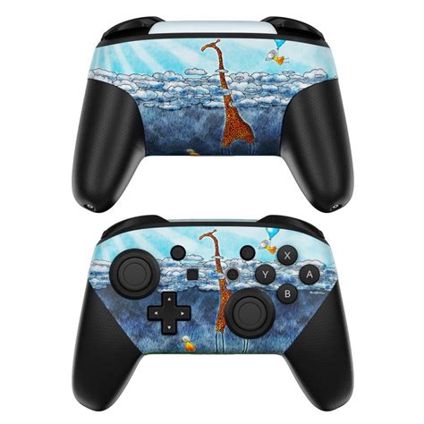 Nintendo Switch Pro Controller Skin Above The Clouds By Vlad Studio
