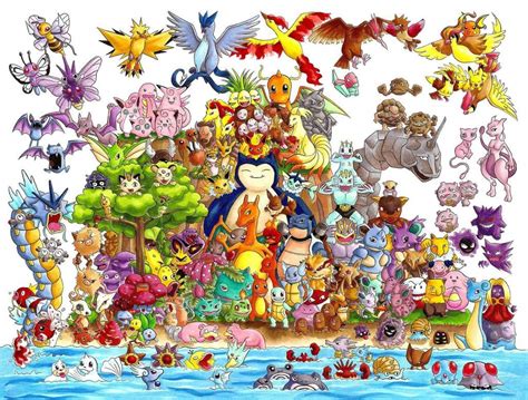💥¿en Qué Están Basados Los Pokémon De La Primera Generación Primera