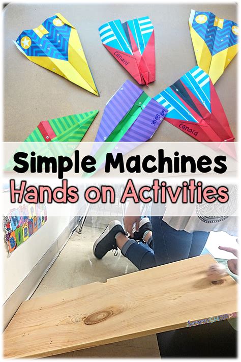 Simple Machines Review Hands on Stations Activity | Simple machines, Simple machines activities 