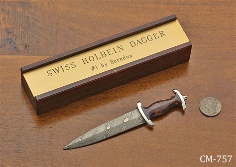 Miniature Swiss Holbein Dagger Nordic Knives