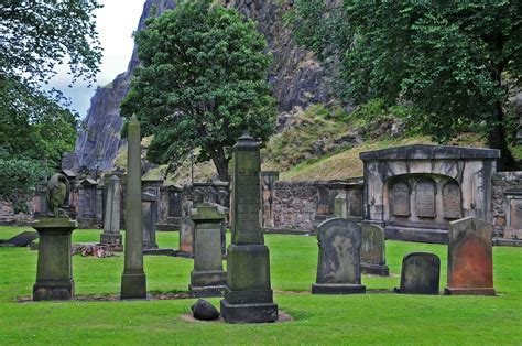 Peaceful Cemetery In Edinburgh Book Of Life Revelation 20 Cemeteries