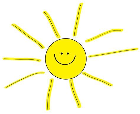 Free Sun Clipart To Decorate For Parties Craft Projects
