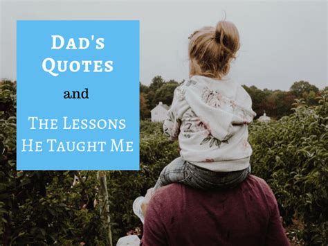 15 Life Lessons My Father Taught Me Letterpile