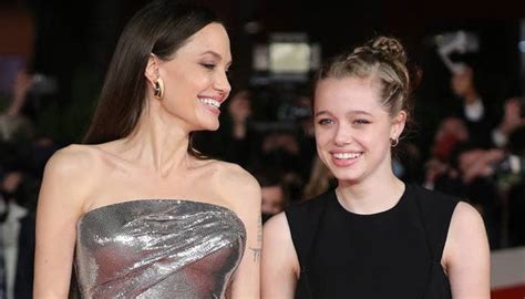 Angelina Jolies Daughter Shiloh Jolie Pitt Flaunts New Buzz Cut In La