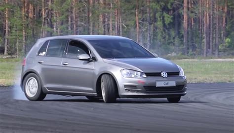 Volkswagen Golf Mk7 Gets Rwd Bmw V8 Conversion Video Performancedrive