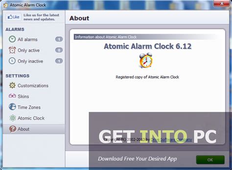 It's easy to set up on if you're using a laptop or computer that goes into sleep mode during the night, go to the conditions tab and check wake the computer to run this. Atomic Alarm Clock Free Download
