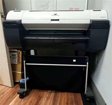 Canon Imageprograf Ipf670 Large Format Printer Parts Only Ebay